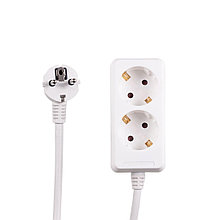 Удлинитель 2 гнезда 5м, 10А/2,2кW с з/к, ПВС 3х0,75
"POWERMAN" ETP
