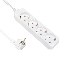 Удлинитель 4 гнезда 5м, 10А/2,5кW с з/к, ПВС 3х0,75
"POWERMAN" ETP