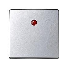 73011-63 Клавиша для выключателя с подсветкой 
цвета алюминий Loft