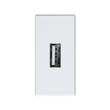 2701090-030 Розетка USB 2.0 для передачи данных
узкая белого цвета