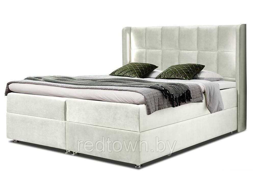 Кровать Мия 140, 160 , 180 , 200 см, с мягким изголовьем - фото 2 - id-p213357179