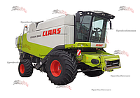 Гидравлика на комбайн Claas Lexion 560