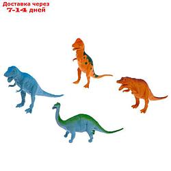 Набор динозавров "Мир чудес", 4 фигурки