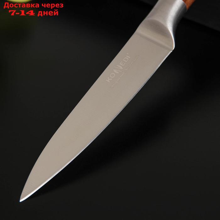 Нож кухонный Доляна Forest, универсальный, лезвие 12,5 см - фото 3 - id-p213284520