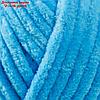 Пряжа "Dolce" 100% микрополиэстер 120м/100гр (758 т. голубой), фото 4