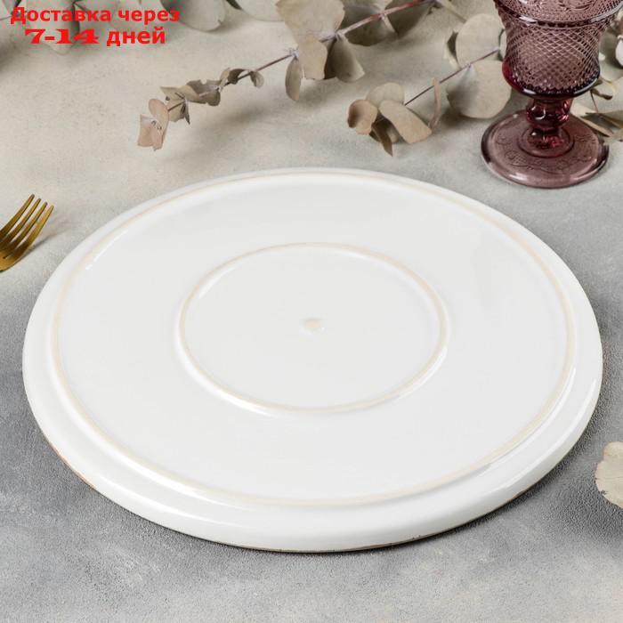 Тарелка для пиццы Punto bianca, d=33 см - фото 3 - id-p213287676