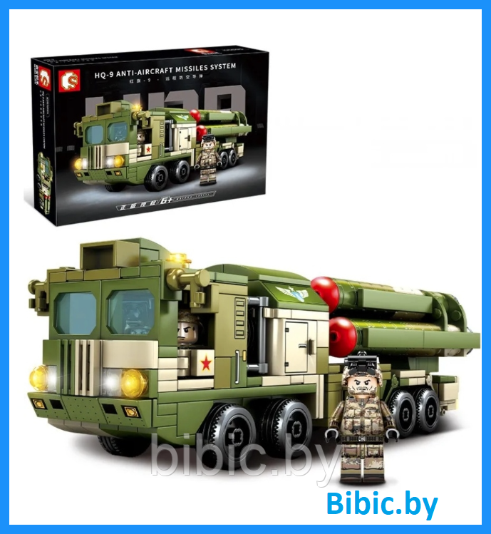 Детский конструктор Лего Ракетная База 1506, военная техника серия аналог lego, игрушки для мальчиков - фото 1 - id-p213364767