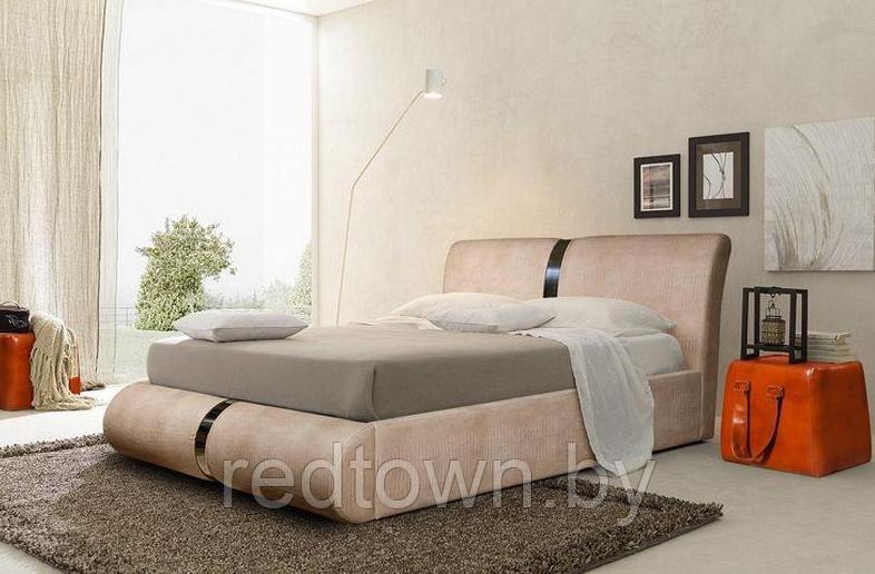 Кровать Милана 90 , 120 , 140 , 160 , 180 , 200 см, с мягким изголовьем - фото 6 - id-p16694219