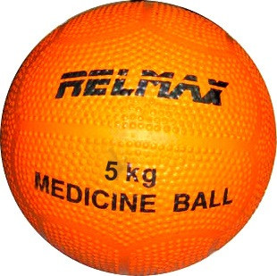Медицинбол резиновый 5 кг RELMAX - фото 1 - id-p213364855