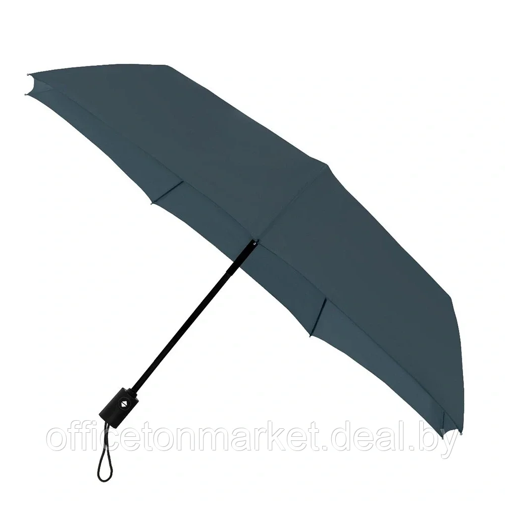 Зонт складной "LGF-403", 98 см, темно-синий - фото 1 - id-p203293910