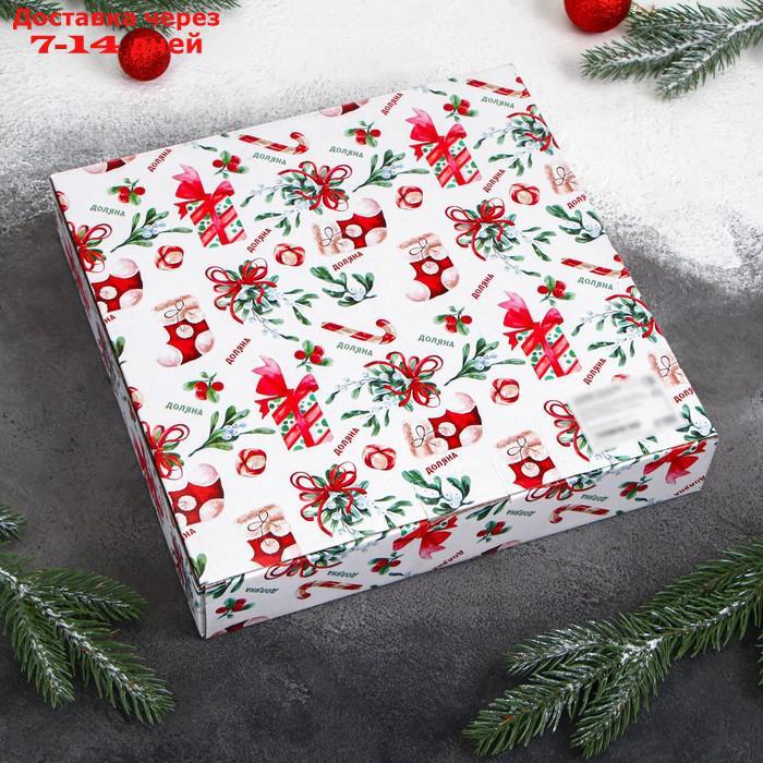 Блюдо для запекания "Рождественский снеговик" 28,8х25х4,3 см - фото 6 - id-p213285755