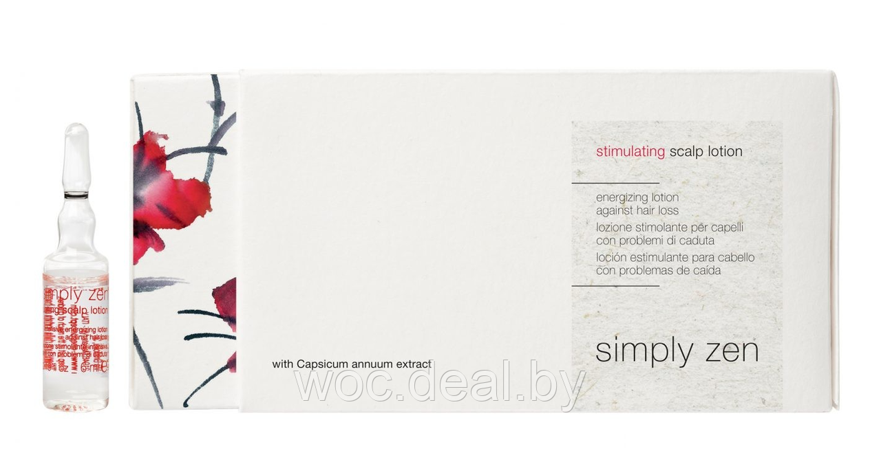 Z One Concept Активизирующий лосьон против выпадения волос в ампулах Simply Zen - фото 1 - id-p213283864
