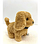 Детская мягкая игрушка Маленький щенок интерактивная Песик Милашка на батарейках со звуком, игрушечные собачки, фото 3