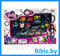 Детский игровой набор для девочек юная красавица 204 , создание бус, браслетов, ожерелий. Набор для творчества