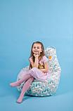 Кресло-мешок "devi", мебельная ткань, детский, рисунки, фото 10
