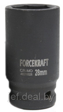 Головка ударная глубокая 3/4" 70мм 6-гранная FORCEKRAFT FK-46510070 - фото 1 - id-p193000031