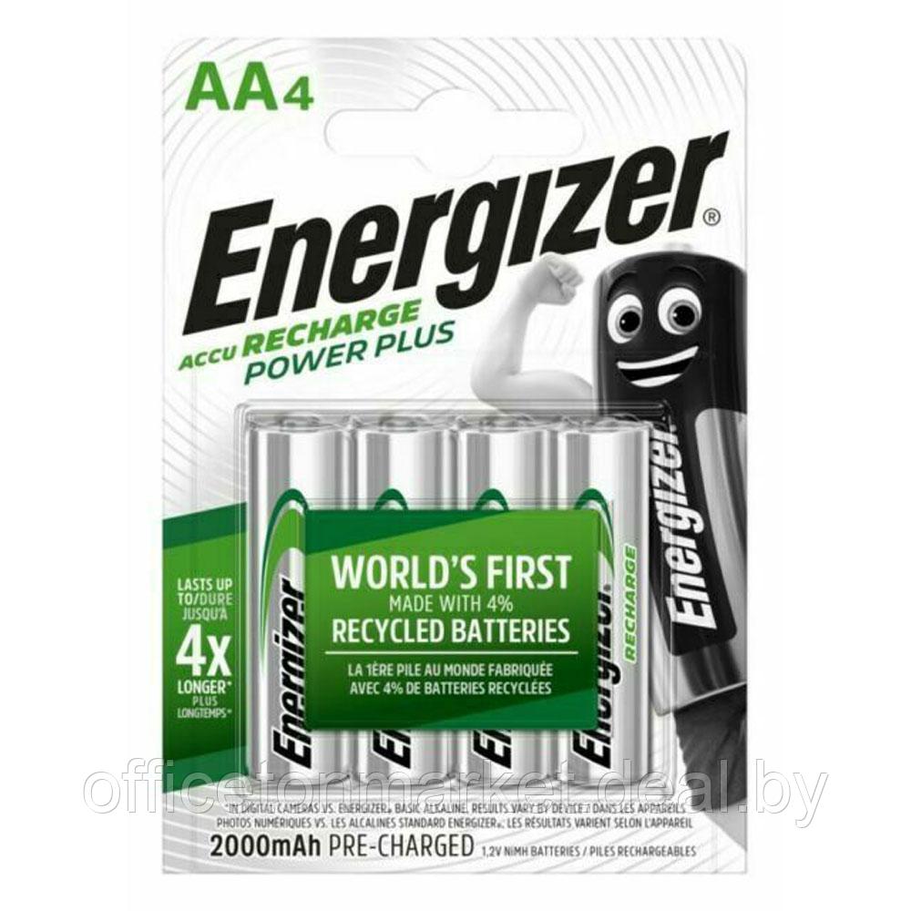 Аккумулятор "Energizer HR6 Ni-Mh", AA, Ni-Mh, 4 шт - фото 1 - id-p213278957