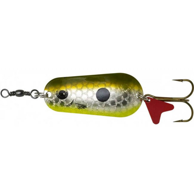 Блесна колебающаяся DAM FZ Standard Spoon 5.5cm 22g S Olive/Silver Uv - фото 1 - id-p213379198