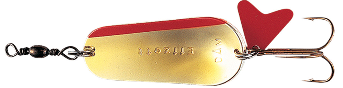 Блесна колебающаяся DAM FZ Scales Spoon 4.5cm 16g S Silver/Gold - фото 1 - id-p213379212