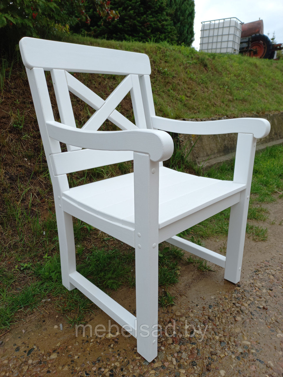 Кресло садовое из массива сосны "Прованс Супер" - фото 1 - id-p213384170