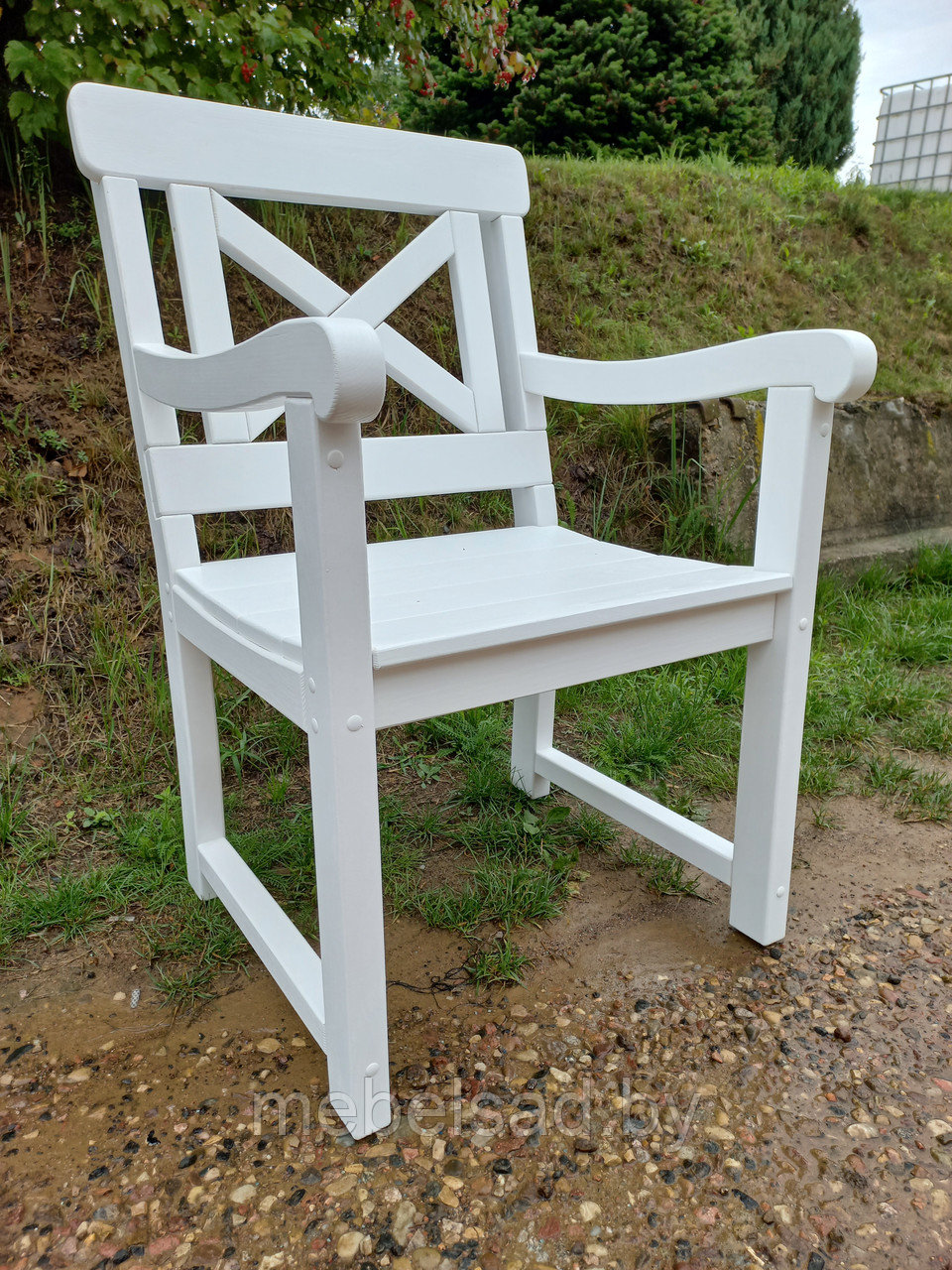 Кресло садовое из массива сосны "Прованс Супер" - фото 4 - id-p213384170