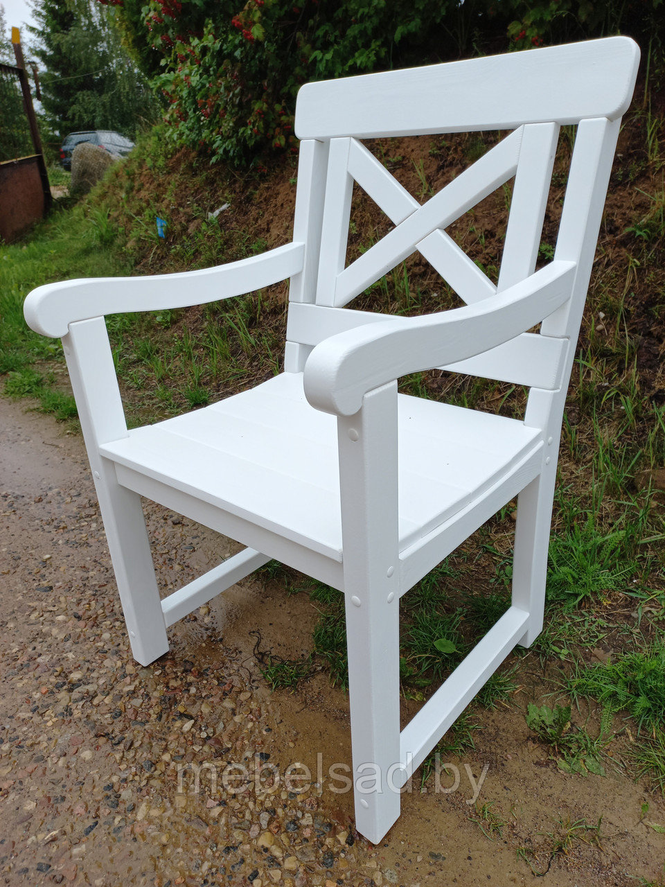 Кресло садовое из массива сосны "Прованс Супер" - фото 2 - id-p213384170