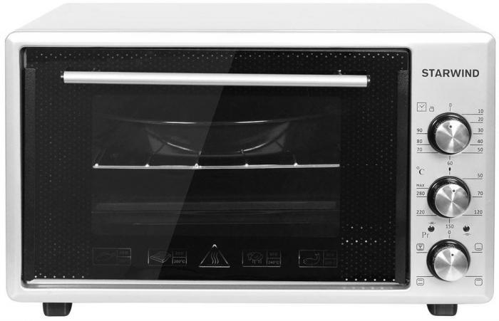Домашняя мини печь для дачи дома кухни выпечки кондитера разогрева еды пищи жарочный шкаф STARWIND SMO2021