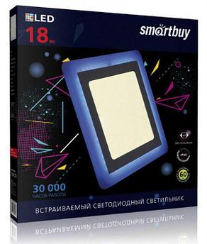 SMARTBUY (SBLSq-DLB-18-3K-B) 18w/3000K+B