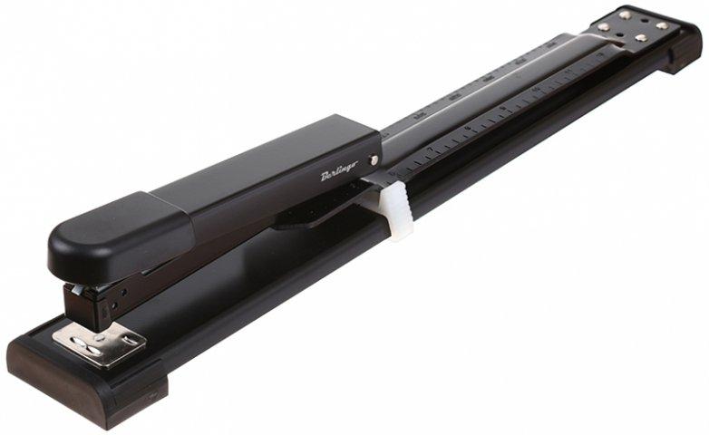 Степлер брошюровочный Berlingo скобы №24/6-26/6, 20 л., 400 мм, черный - фото 2 - id-p213378386