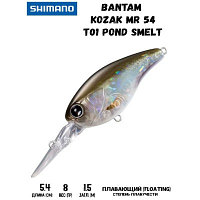 Воблер SHIMANO Bantam Kozak MR 54mm 8g T01 Pond Smelt