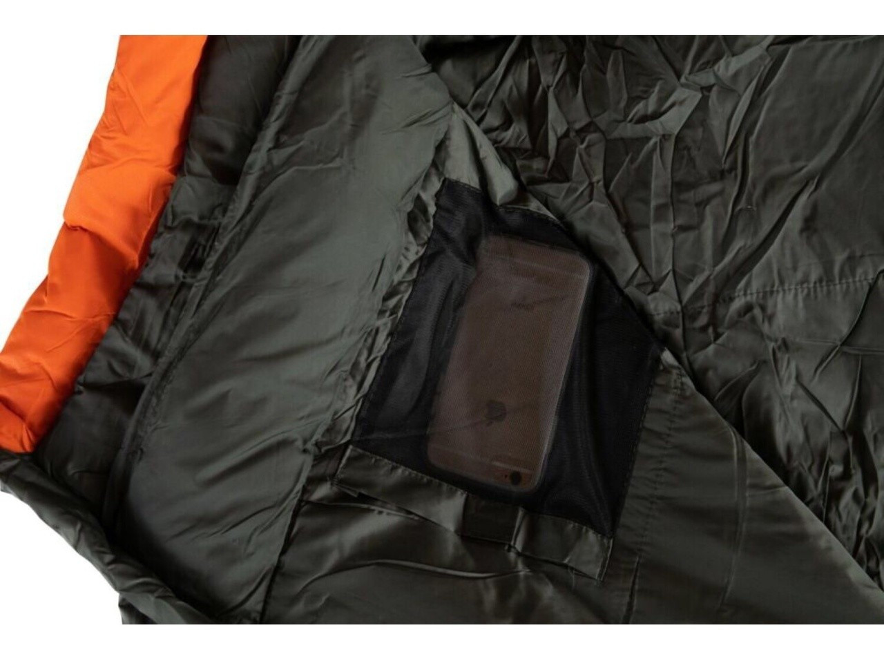 Спальный мешок кокон Tramp Fjord T-Loft Compact Olive 200*80*50 см (-20°C) - фото 4 - id-p213378591