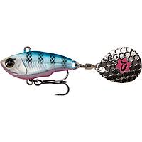 Тейл спиннер SAVAGE GEAR Fat Tail Spin 6.5cm 16G Sinking, Blue Silver Pink