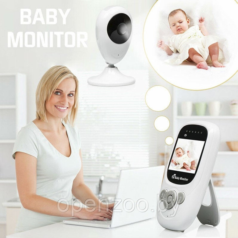 Беспроводная цифровая видео (радио) няня You Can Always Have Your Eye on Baby С ЖК дисплем 2.4 дюйма - фото 4 - id-p97124968
