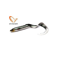 Приманка мягкая SAVAGE GEAR LB Real EEL 20cm 27g Green Silver 2pcs Blister