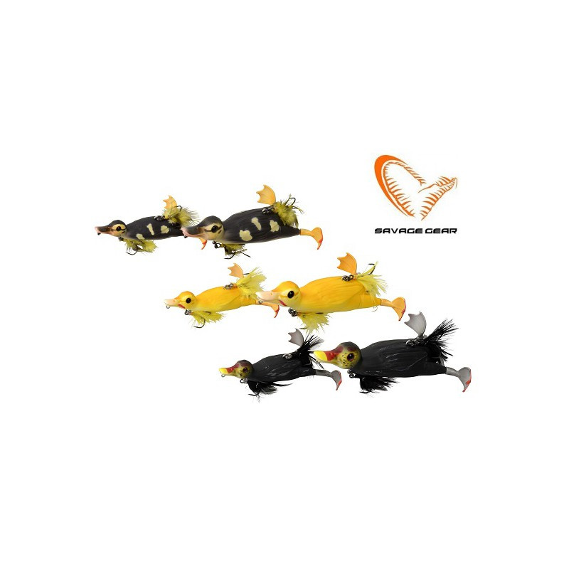 Приманка Savage Gear 3D Suicide Duck 10,5cm 28g 02-Yellow - фото 3 - id-p213388818