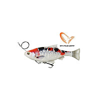 Приманка мягкая SAVAGE GEAR 4D Line Thru Pulse Tail Roach 18cm 90g SS Koi