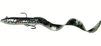 Приманка мягкая SAVAGE GEAR 4D Real Eel 20cm 38g S Black/Green/Pearl Php