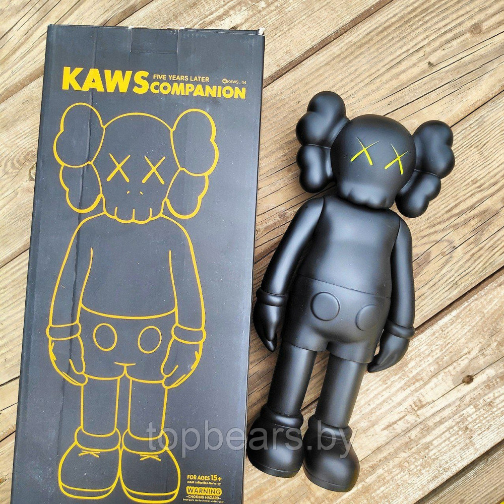 Kaws Companion Five Years Later Игрушка 38 см. Серый - фото 2 - id-p203699780