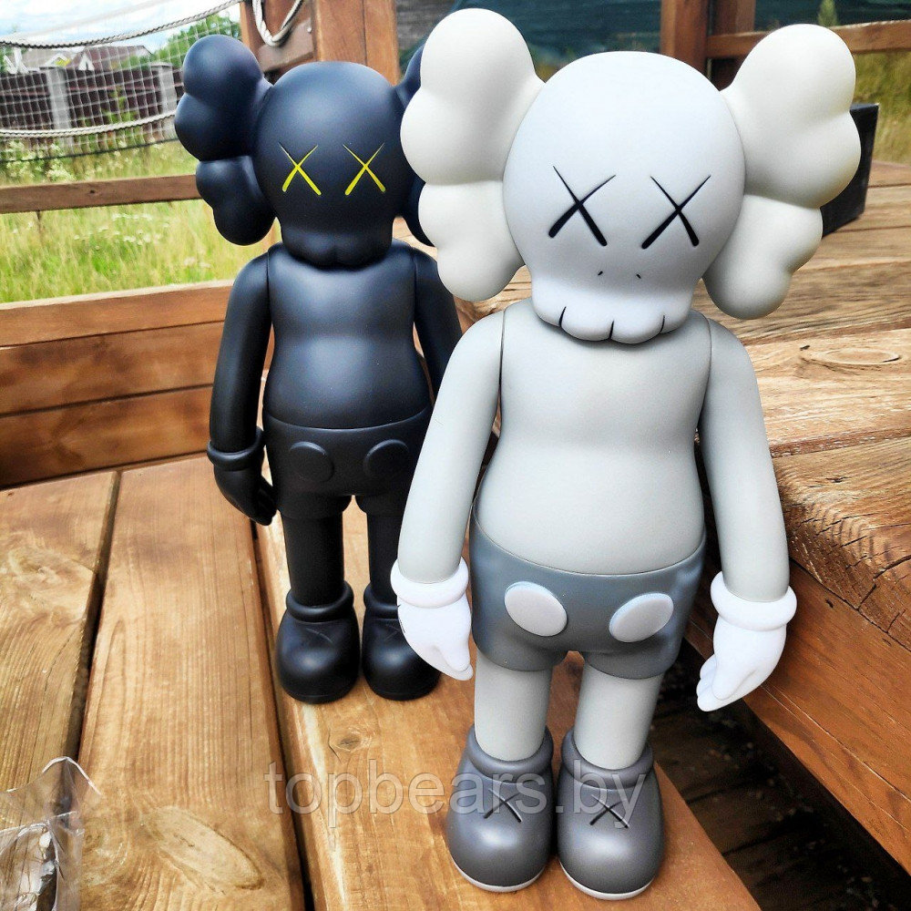 Kaws Companion Five Years Later Игрушка 38 см. Серый - фото 3 - id-p203699780