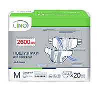 Подгузники для взрослых Lino размер M, 20 шт