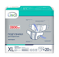 Подгузники для взрослых Lino размер XL, 20 шт