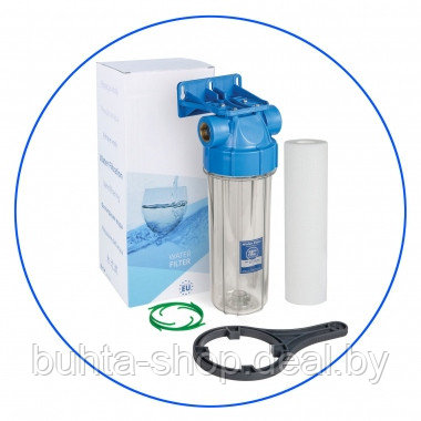 Корпус фильтра 10SL 1/2" для хол. воды (прозр.) Aquafilter, FHPR12-B1-AQ