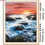 Новинки картин алмазной мозаики 40* 50 на подрамнике, в ассортименте, фото 6