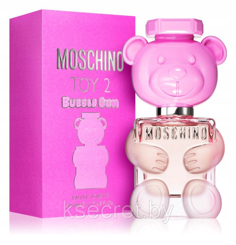 Парфюмерная вода Moschino Toy 2 Bubble Gum (женские) (1 мл) - фото 1 - id-p213403354