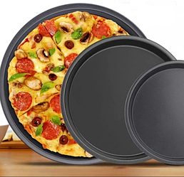 Набор форм для выпечки пиццы 3 шт (26х29х32см) / Набор форм для запекания пиццы из трех штук