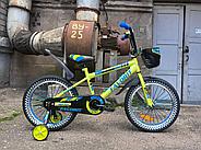 Велосипед детский Детский велосипед Favorit Sport 18 желтый, фото 3