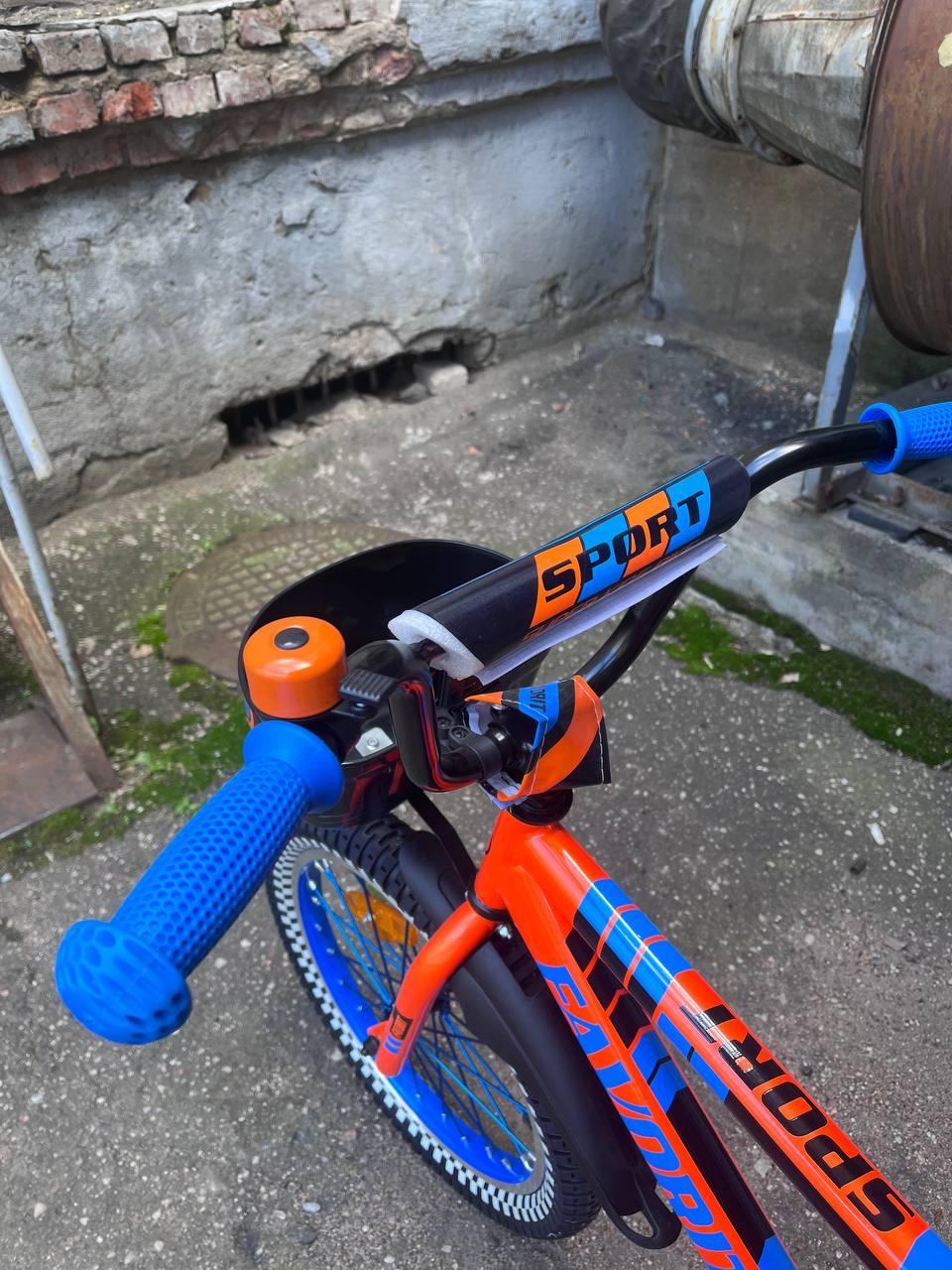 Велосипед детский Детский велосипед Favorit Sport 18 оранжевый - фото 3 - id-p162472438