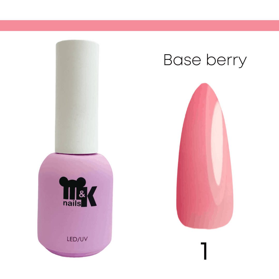 M&K Rubber Base Berry Yogurt #01 15мл