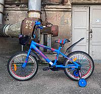 Велосипед детский Детский велосипед Favorit Sport 18 синий