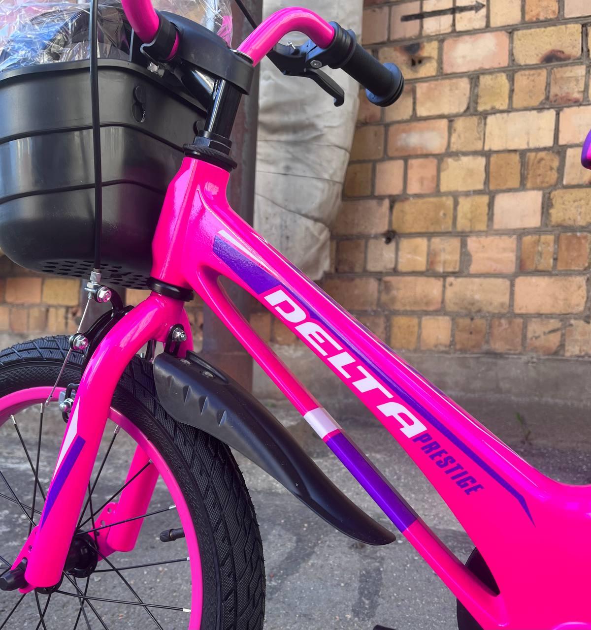 Велосипед детский Delta Prestige 16" розовый - фото 4 - id-p208214993